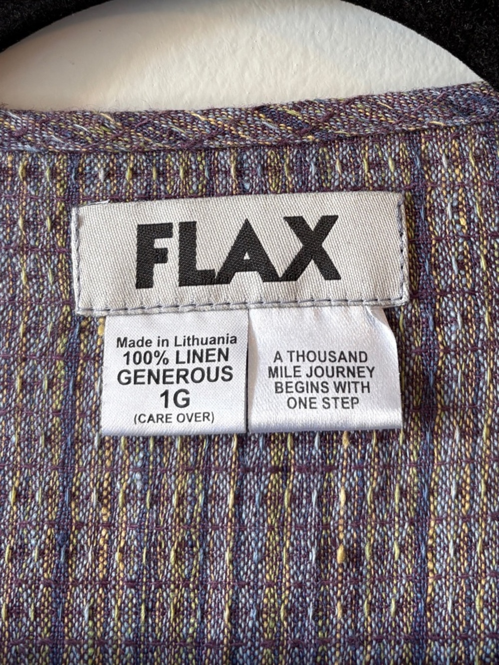 Flax Linen 3 Piece Skirt Set Button Front Jacket Sleeveless Top & Maxi Skirt XL - Picture 10 of 16
